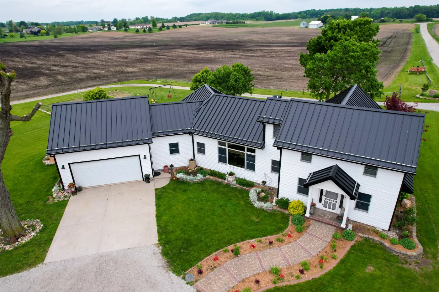 Commercial roof inspection documented in Spring Hill